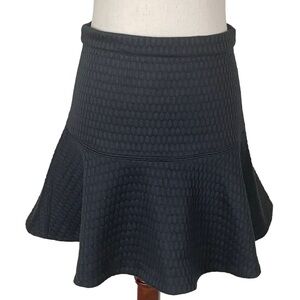 Club Monaco Black Skater Skirt